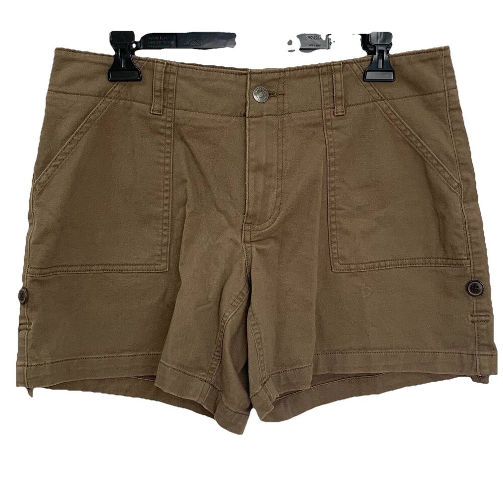 Magellan Outdoor Casual Brown Ladies Shorts With Pockets Size 10